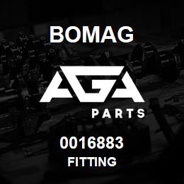 0016883 Bomag Fitting | AGA Parts