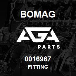 0016967 Bomag Fitting | AGA Parts