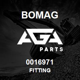 0016971 Bomag Fitting | AGA Parts