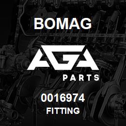 0016974 Bomag Fitting | AGA Parts