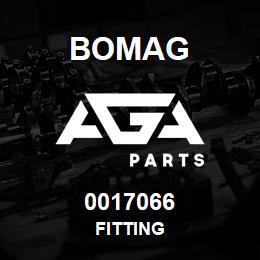 0017066 Bomag Fitting | AGA Parts