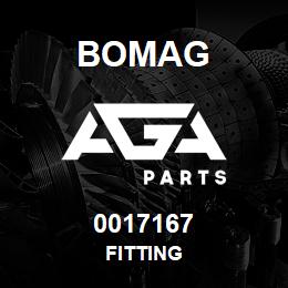 0017167 Bomag Fitting | AGA Parts