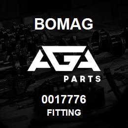 0017776 Bomag Fitting | AGA Parts