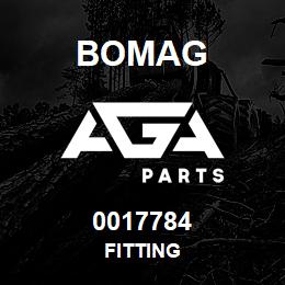 0017784 Bomag Fitting | AGA Parts