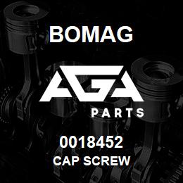 0018452 Bomag Cap screw | AGA Parts
