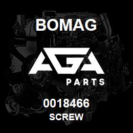 0018466 Bomag Screw | AGA Parts