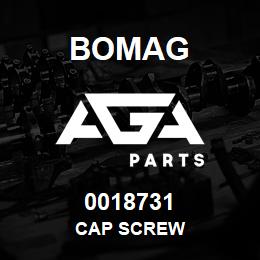 0018731 Bomag Cap screw | AGA Parts