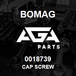 0018739 Bomag Cap screw | AGA Parts