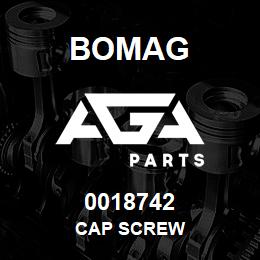 0018742 Bomag Cap screw | AGA Parts