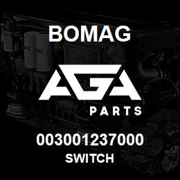 003001237000 Bomag SWITCH | AGA Parts