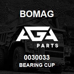0030033 Bomag Bearing cup | AGA Parts
