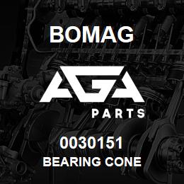 0030151 Bomag Bearing cone | AGA Parts