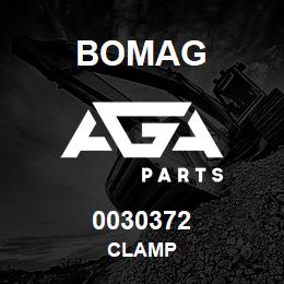 0030372 Bomag Clamp | AGA Parts