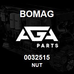 0032515 Bomag Nut | AGA Parts