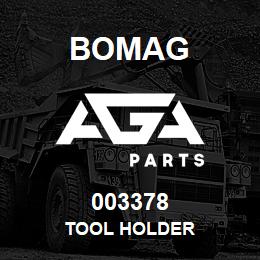 003378 Bomag Tool holder | AGA Parts