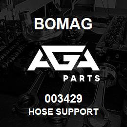 003429 Bomag Hose support | AGA Parts