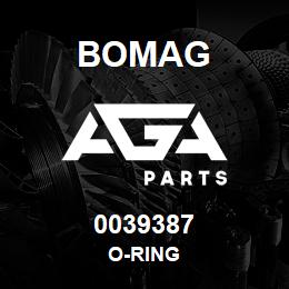 0039387 Bomag O-ring | AGA Parts
