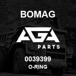 0039399 Bomag O-ring | AGA Parts