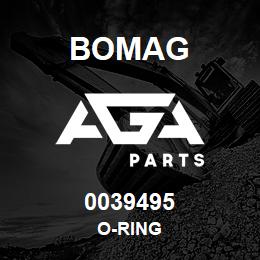 0039495 Bomag O-ring | AGA Parts