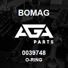 0039748 Bomag O-ring | AGA Parts