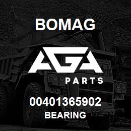 00401365902 Bomag BEARING | AGA Parts
