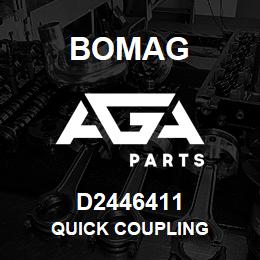 D2446411 Bomag Quick coupling | AGA Parts