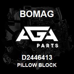 D2446413 Bomag Pillow block | AGA Parts