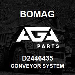 D2446435 Bomag Conveyor system | AGA Parts