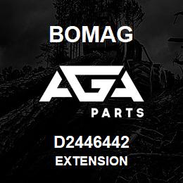 D2446442 Bomag Extension | AGA Parts