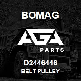 D2446446 Bomag Belt pulley | AGA Parts