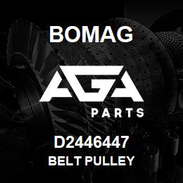 D2446447 Bomag Belt pulley | AGA Parts