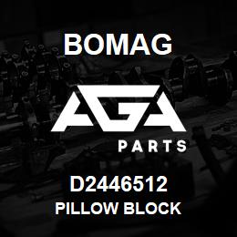 D2446512 Bomag Pillow block | AGA Parts