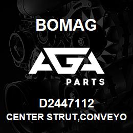 D2447112 Bomag Center strut,Conveyor chain | AGA Parts