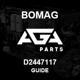 D2447117 Bomag Guide | AGA Parts