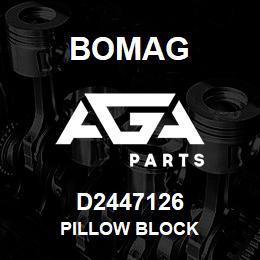 D2447126 Bomag Pillow block | AGA Parts