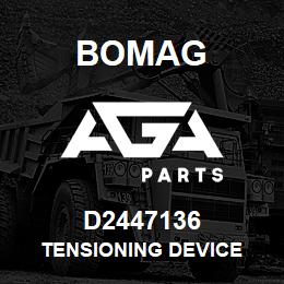 D2447136 Bomag Tensioning device | AGA Parts