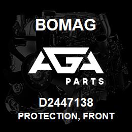 D2447138 Bomag Protection, front | AGA Parts