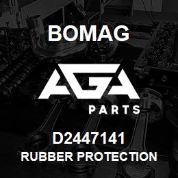 D2447141 Bomag Rubber protection | AGA Parts