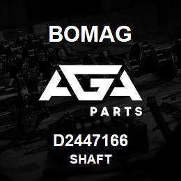 D2447166 Bomag Shaft | AGA Parts