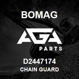 D2447174 Bomag Chain guard | AGA Parts