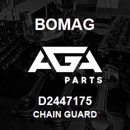 D2447175 Bomag Chain guard | AGA Parts