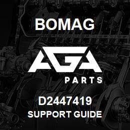 D2447419 Bomag Support guide | AGA Parts