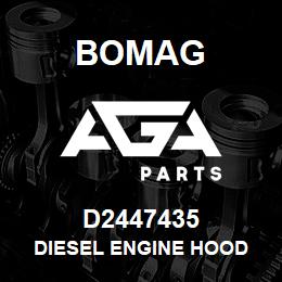 D2447435 Bomag Diesel engine hood | AGA Parts