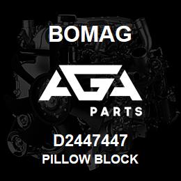 D2447447 Bomag Pillow block | AGA Parts