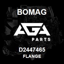 D2447465 Bomag Flange | AGA Parts