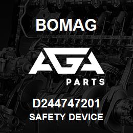 D244747201 Bomag Safety device | AGA Parts