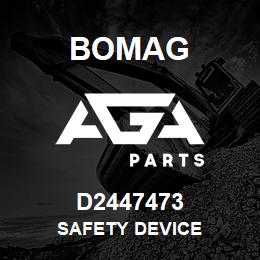 D2447473 Bomag Safety device | AGA Parts