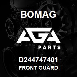 D244747401 Bomag Front guard | AGA Parts