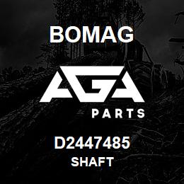 D2447485 Bomag Shaft | AGA Parts