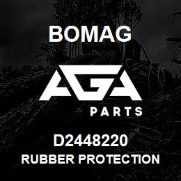 D2448220 Bomag Rubber protection | AGA Parts